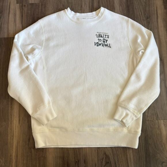 Machine Gun Kelly Tickets To My Downfall Crewneck Sweatshirt Merch Size S MGK - Picture 1 of 6